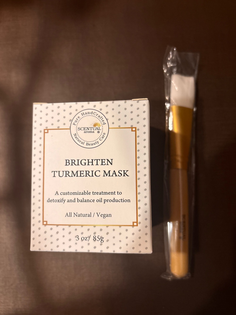 Brighten Turmeric Mask - Yellow